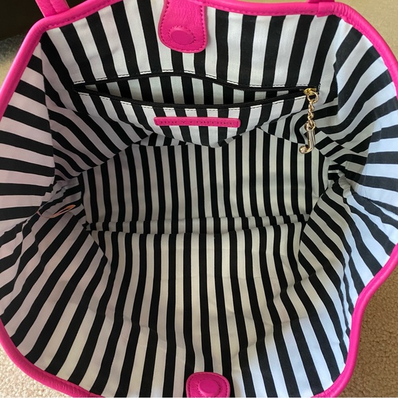 Juicy Couture Hot Pink Velour Tote - Picture 13 of 16
